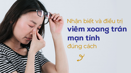 Nhận biết và điều trị viêm xoang trán mạn tính đúng cách