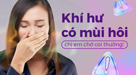 Khí hư có mùi hôi – chị em chớ coi thường!