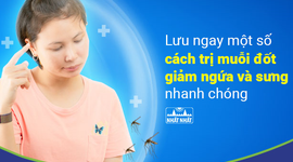 Lưu ngay một số cách trị muỗi đốt, giảm ngứa và sưng nhanh chóng