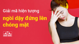 Giải mã hiện tượng ngồi dậy đứng lên chóng mặt