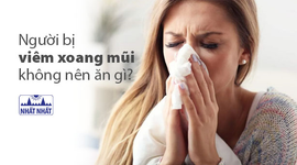 Lời giải cho câu hỏi “Người bị viêm xoang mũi không nên ăn gì?”