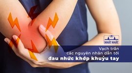 Vạch trần các nguyên nhân dẫn tới đau nhức khớp khuỷu tay
