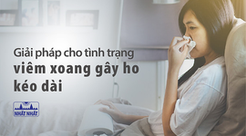 Giải pháp cho tình trạng viêm xoang gây ho kéo dài