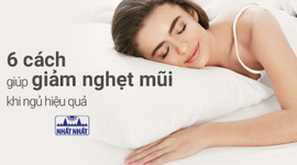 6 cách giúp giảm nghẹt mũi khi ngủ hiệu quả