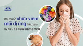 Bài thuốc chữa viêm mũi dị ứng hiệu quả kỳ diệu đã được chứng minh
