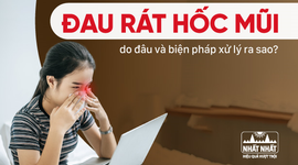 Giải đáp: Đau rát hốc mũi do đâu và biện pháp xử lý ra sao?