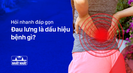 Hỏi nhanh đáp gọn: Đau lưng là dấu hiệu bệnh gì?