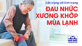 Cẩn trọng với tình trạng đau nhức xương khớp mùa lạnh