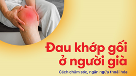 Đau khớp gối ở người già: Cách chăm sóc, ngăn ngừa thoái hóa