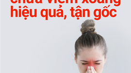 BÀI THUỐC BÍ TRUYỀN TRỊ VIÊM XOANG, NGĂN NGỪA TÁI PHÁT