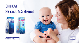 Sổ mũi, nghẹt mũi ở trẻ nhỏ - ĐỪNG COI THƯỜNG!