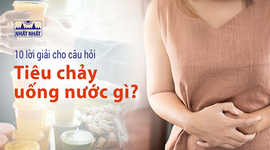 10 lời giải cho câu hỏi “Tiêu chảy uống nước gì”