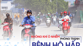 Ô nhiễm không khí – Phòng tránh bệnh hô hấp như thế nào?