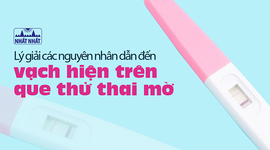 Lý giải các nguyên nhân dẫn đến vạch hiện trên que thử thai mờ 