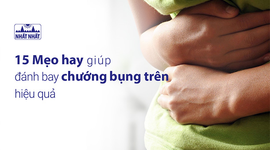15 mẹo hay giúp đánh bay chứng chướng bụng trên hiệu quả