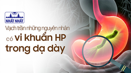 Vạch trần những nguyên nhân có vi khuẩn HP trong dạ dày