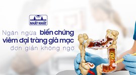 Ngăn ngừa biến chứng viêm đại tràng giả mạc đơn giản không ngờ
