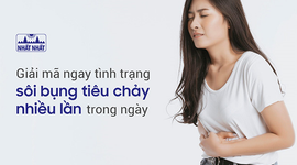 Giải mã ngay tình trạng sôi bụng tiêu chảy nhiều lần trong ngày