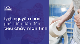 Lý giải nguyên nhân phổ biến dẫn đến tiêu chảy mãn tính