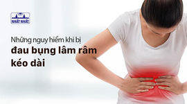 Những nguy hiểm khi bị đau bụng lâm râm kéo dài
