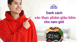 Danh sách các thực phẩm giàu kẽm cho nam giới