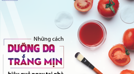 Những cách dưỡng da trắng mịn hiệu quả ngay tại nhà