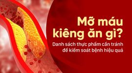 Mỡ máu kiêng ăn gì? Danh sách thực phẩm cần tránh để kiểm soát bệnh