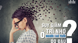 Suy giảm trí nhớ ở người trẻ tuổi, do đâu?
