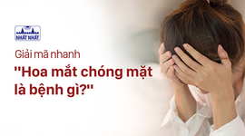 Giải mã nhanh “Hoa mắt chóng mặt là bệnh gì?”
