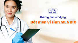Hướng dẫn sử dụng bột men vi sinh MENBIO hiệu quả