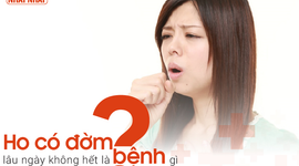 Ho có đờm lâu ngày không hết là bệnh gì?