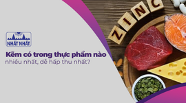 Kẽm có trong thực phẩm nào nhiều nhất, dễ hấp thu nhất?
