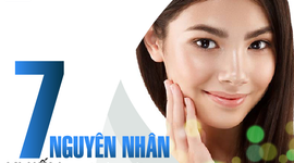 Điểm mặt 7 nguyên nhân da nhờn nhiều hơn