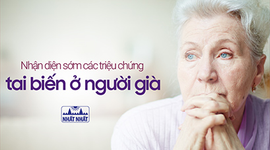 Nhận diện sớm các triệu chứng tai biến ở người già và cách ứng phó