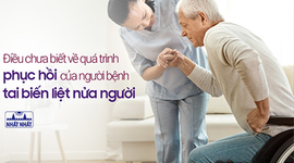 Điều chưa biết về quá trình phục hồi của người bệnh tai biến liệt nửa người