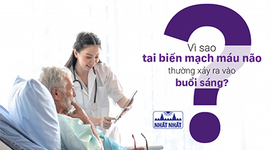 Vì sao tai biến mạch máu não thường xảy ra vào  buổi sáng?