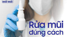 Xịt mũi, rửa mũi đúng cách với dung dịch vệ sinh mũi Zenko 