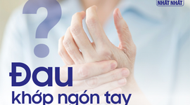 Đau khớp ngón tay: nguyên nhân do đâu?