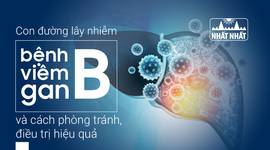 Con đường lây nhiễm bệnh viêm gan B và cách phòng tránh, điều trị hiệu quả 