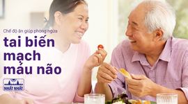 Chế độ ăn giúp phòng ngừa tai biến mạch máu não