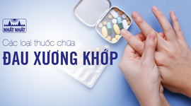 Danh sách các loại thuốc chữa đau xương khớp, thoái hóa khớp