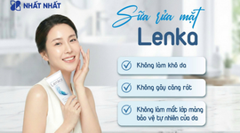 Sữa rửa mặt Lenka – Sữa rửa mặt dịu nhẹ cho làn da
