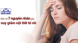 Bật mí 7 nguyên nhân gây suy giảm nội tiết tố nữ có thể bạn chưa biết