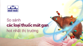So sánh các loại thuốc mát gan hot nhất thị trường