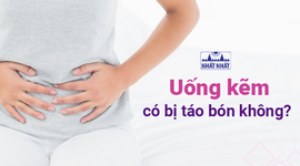 Hỏi nhanh đáp gọn: Uống kẽm có bị táo bón không?