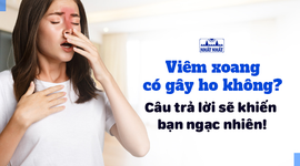 Viêm xoang có gây ho không: câu trả lời sẽ khiến bạn ngạc nhiên!