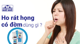 Xịt Họng Nhất Nhất xua tan nỗi lo ho rát họng có đờm