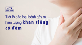 Tiết lộ các loại bệnh gây ra hiện tượng khan tiếng có đờm