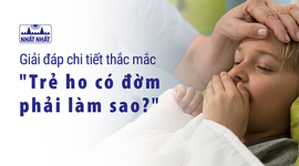 Giải đáp chi tiết thắc mắc “Trẻ ho có đờm phải làm sao?”