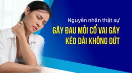Nguyên nhân thật sự gây đau mỏi cổ vai gáy kéo dài không dứt